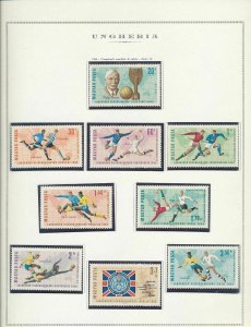 Hungary 1965/66 Sport Flowers Space MNH(85+Stamps)W2534