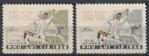 North Viet Nam - 1959 - Sc 97 - 98 - Phu Loi Massacre - MNH - #4