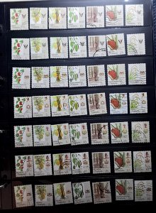 1986 USES Malaysia Agro Products Definitive Set of 98V [14 STATES] COMPLETE