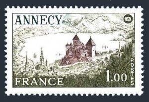 France 1541, MNH. Michel 2031. Annecy Castle. Philatelic Societies, 1977.