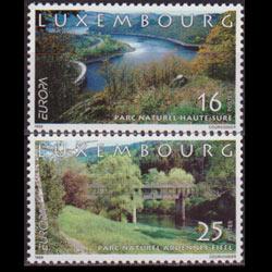 LUXEMBOURG 1999 - Scott# 1008-9 Europa-Parks Set of 2 NH