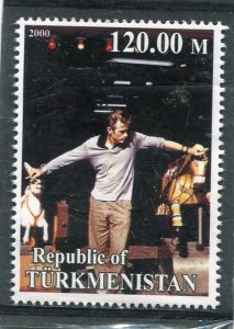 Turkmenistan 2000 JAMES DEAN Single Perforated Mint (NH)