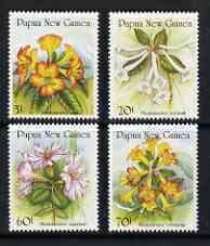 PAPUA NEW GUINEA - 1989 - Rhododendrons - Perf 4v Set -Mint Never Hinged