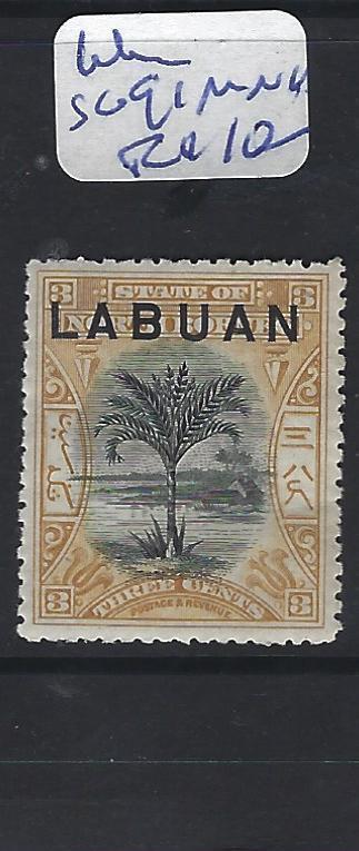 LABUAN  (P1912B)    3C TREE  SG 91   MNH