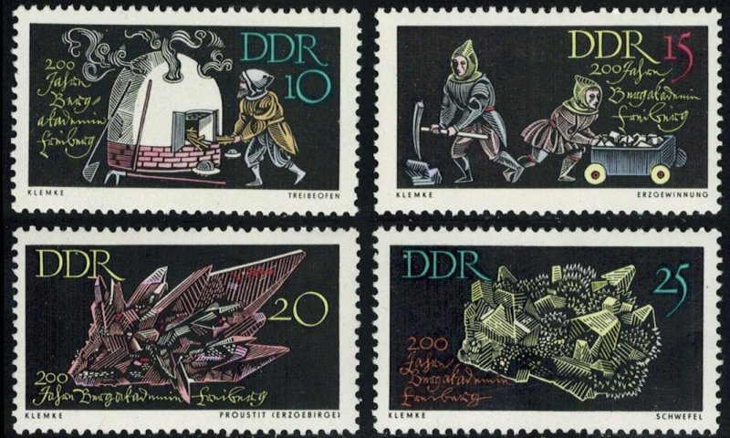 DDR #796-799 MNH CV$1.30