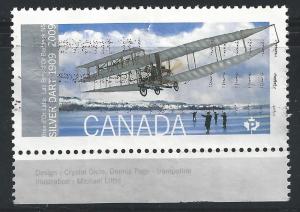 Canada #2317 (54c) P First Flight In Canada