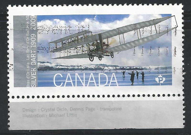 Canada #2317 (54c) P First Flight In Canada