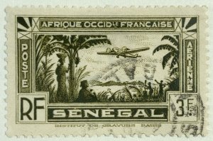 AlexStamps SENEGAL #C6 XF Mint 