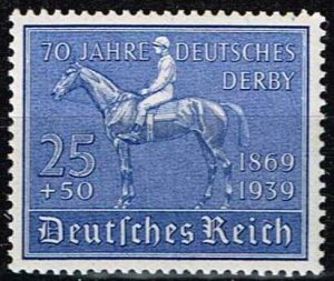 Germany 1939,Sc.#B144 MNH, 70 years German Derby: Rider