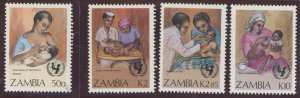 Zambia #440-443 Unused Single (Complete Set)