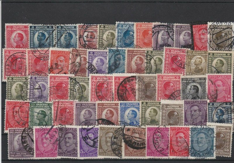 Yugoslavia 1921-31 Stamps Some with Cancels Used Ref 29652