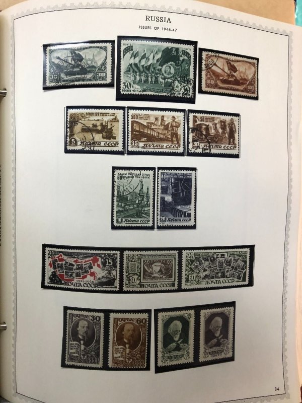 RUSSIA – PREMIUM FIVE VOLUMES COLLECTION 1850s-1990s – 423447