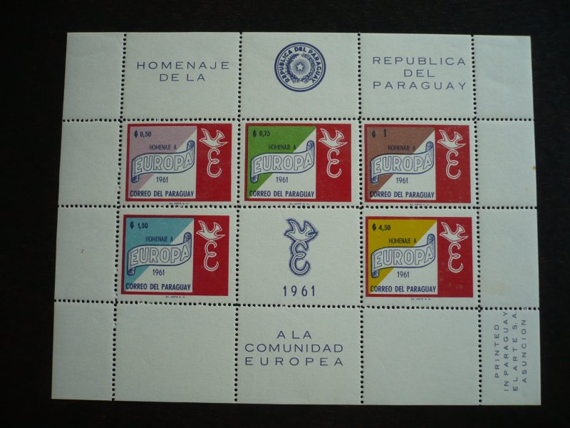 Europa 1961 - Paraguay - Souvenir Sheet