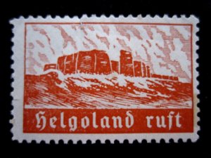 HELGOLAND - SCARCE PRIVATE STAMP