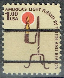 1979 $1 RUSH LAMP with national precancel  (1610-NP) AMERICANA ISSUE!