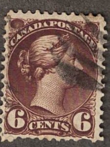 CANADA, Scott # 39, used, CV = $ 27.50 Lot 260018-02