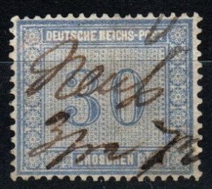 Germany #13 F-VF Used Pen Cancel CV $540.00 (X8849)