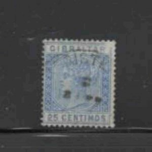 GIBRALTAR #32 1889 30c QUEEN VICTORIA F-VF USED a