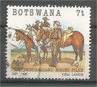 BOTSWANA, 1985, used 7t, Police Scott 368