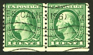 U.S. #490 USED PAIR