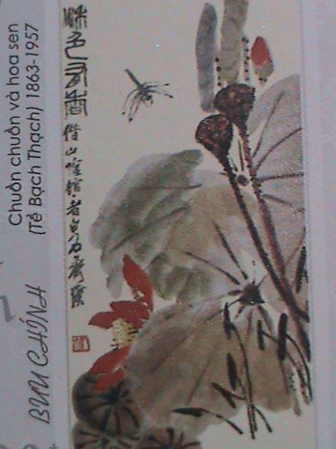 ​VIETNAM-1998-SC#2849-54 CHINESE FAMOUS PAINTING BY QI BAISHI- MNH VERY FINE