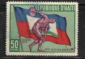 Haiti  Scott 449 Used CTO stamp