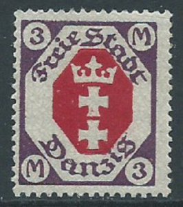 Danzig, Sc #76, 3m MH