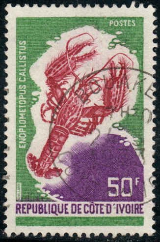 Ivory Coast  #313  Used   CV $1.60