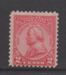 Scott #  689 unused  OG MNH   single