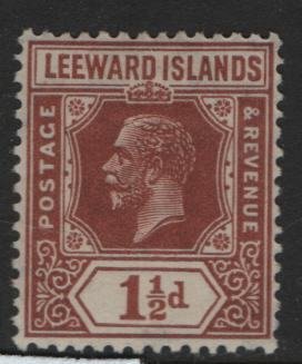 LEEWARD ISLANDS 66 MINT (LH) F/VF