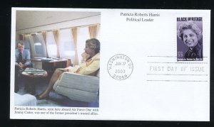 US 3371 Black Heritage - Patricia Harris UA Mystic cachet FDC