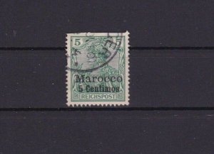 GERMAN MOROCCO OVERPRINT CAT £32   STAMPS  R 2389