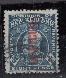 New Zealand - 1916 8p official key stamp Sc# O49 (9223) 