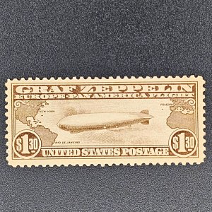 US C14 Mint original never hinged gum VF-OG-NH CSV 575.00