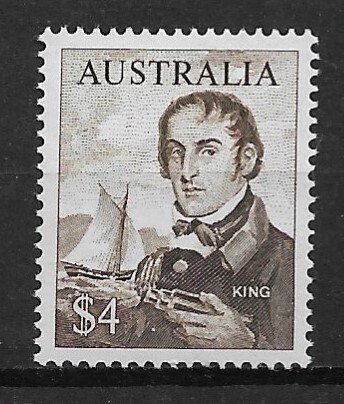 1966 Australia 417 $4 George Bass MNH