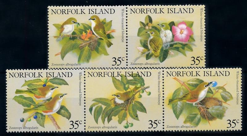 [66400] Norfolk Island 1981 Birds  MLH