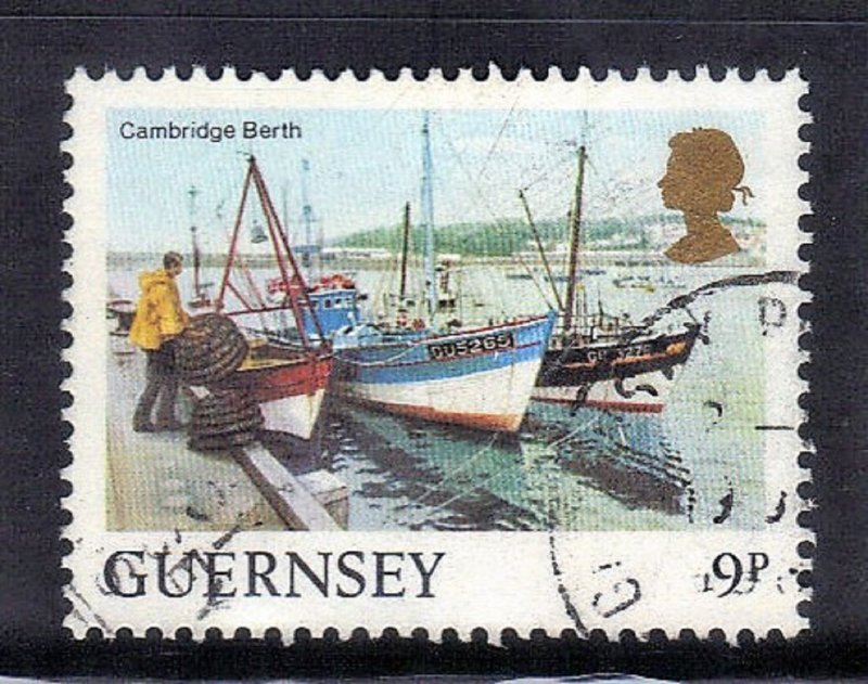 GUERNSEY  SC# 291 **USED** 9p  1984-85   SEE SCAN
