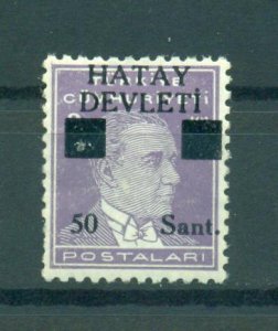 Hatay sc# 3a mh cat value $6.50