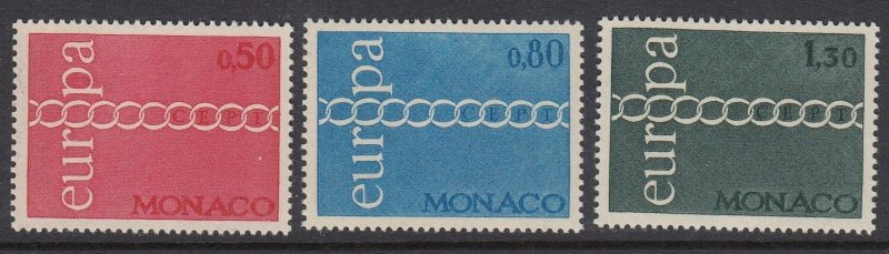 Monaco 797-9 Europa mnh