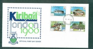 Kiribati 1980 London 80 FDC lot70930