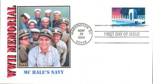 #3862 World War II Memorial Sheky FDC