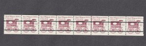 PNC8 9.3c Mail Wagon P/C 2 Gap 3L US 1903a MNH F-VF