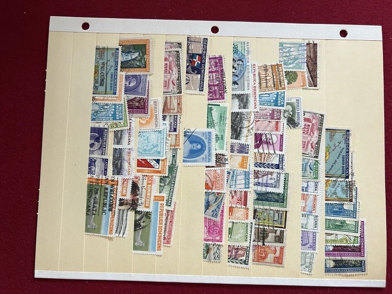Dominican Republic One man's collection Interesting Used