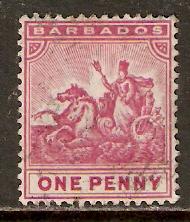 Barbados    #72  Used  (1892)