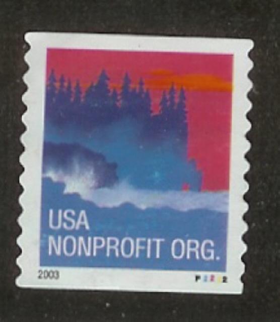 3874 Sea Coast Used PNC Single plate #P2222  [Inv2]