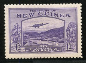 NEW GUINEA SCOTT#C44 MINT NEVER HINGED EVENLY TONED FULL ORIGINAL GUM