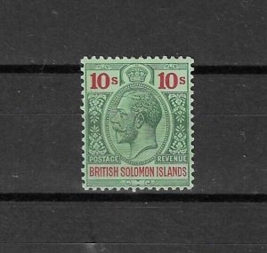 BRITISH SOLOMON ISLANDS 1914/23 SG 37 MNH Cat £95