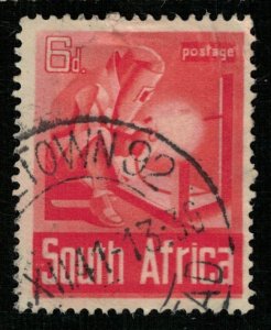 1941, War Effort, South Africa, 6d (RT-213)