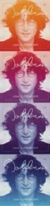 2018 50c Forever John Lennon, The Beatles, Strip of 4 Scott 5312-5315 Mint VF NH