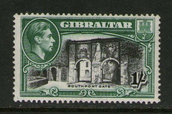 Gibraltar 1938 KGVI Perf.13.5 SG 1271 Sc 114b  MH